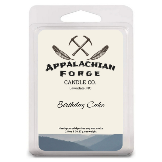 Birthday Cake - Hand Poured Dye-Free Soy Wax Melts