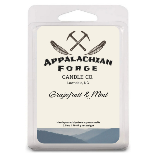 Grapefruit and Mint - Dye Free Soy Wax Melts