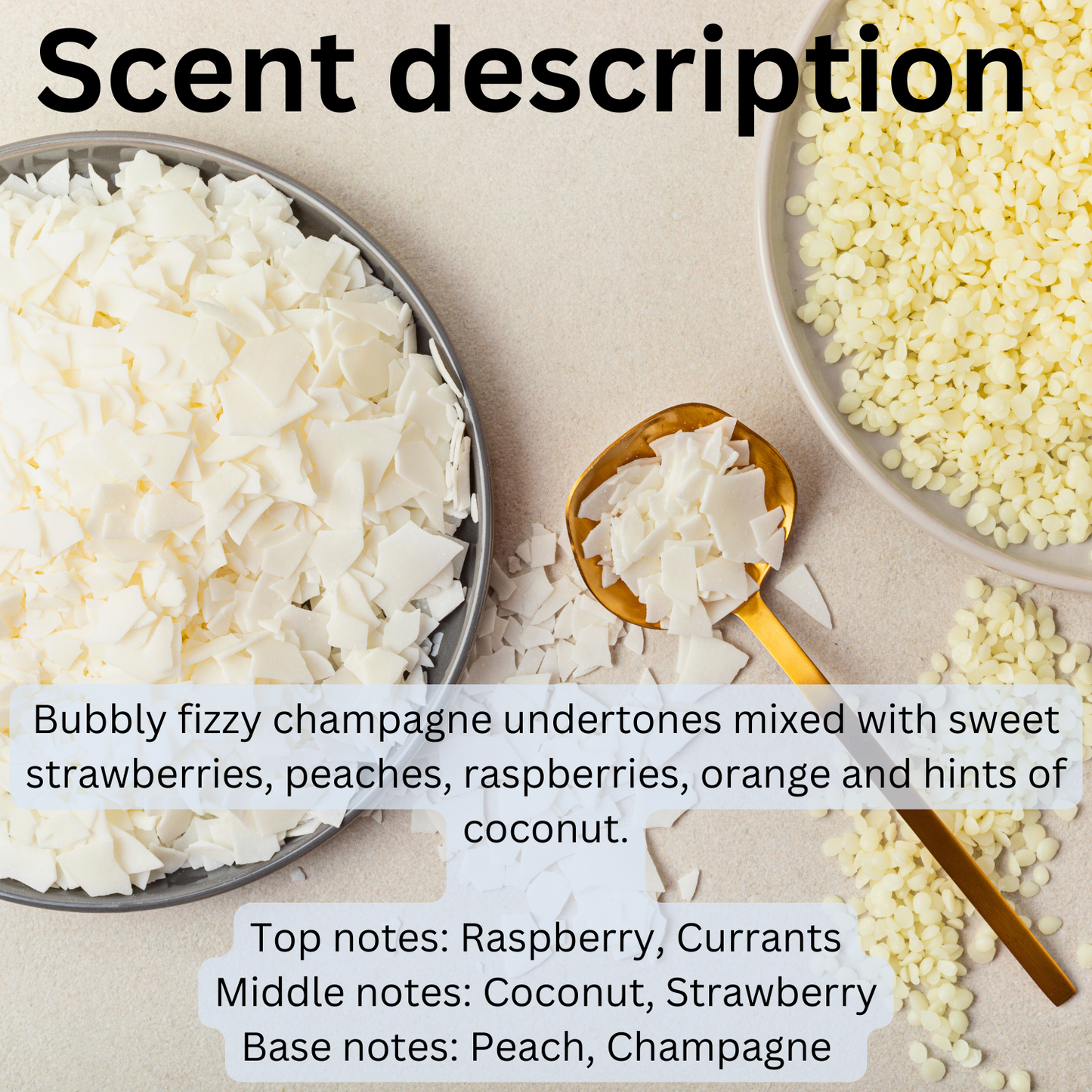 Sunshine Champagne - Dye-Free Soy Wax Melts